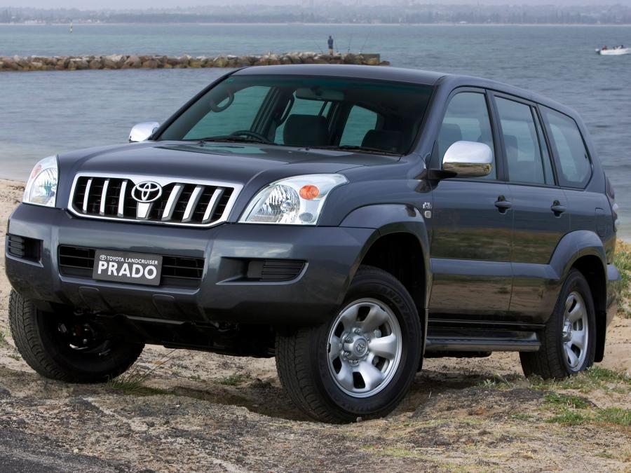  Toyota Land Cruiser Prado 120 GXL 5-Door 2003 года  (AU) (фото 1 из 9)